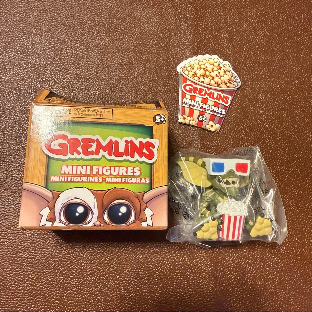 Gremlins Mystery Mini Figure with Gremlin w/ 3D Glasses and Popcorn